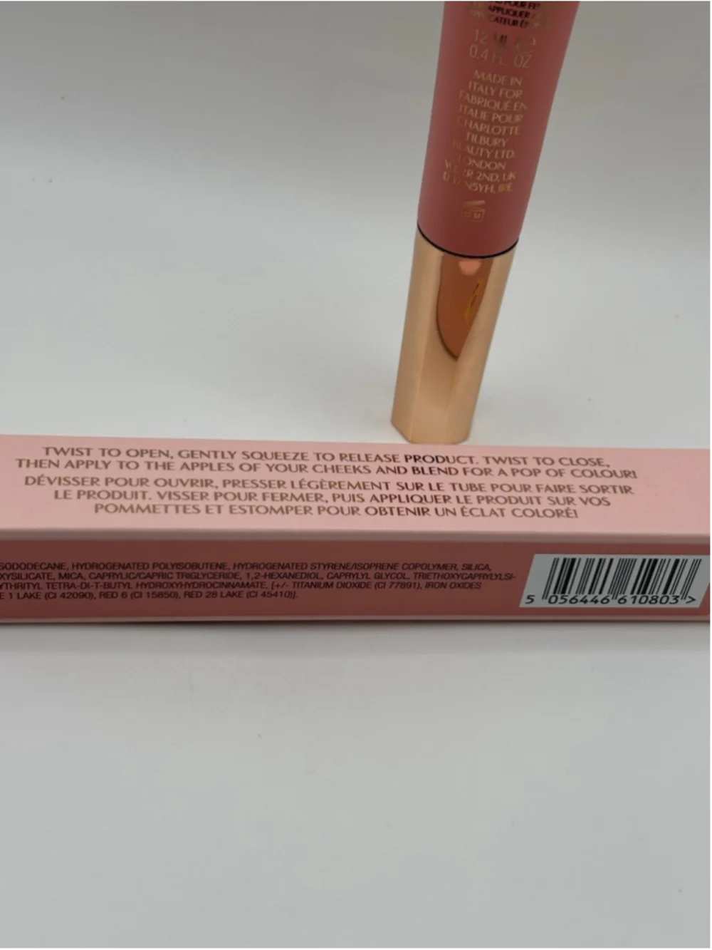 Charlotte Tilbury Pillow Talk Pink Pop Matte Beauty Blush Wand 12 mL NEW
